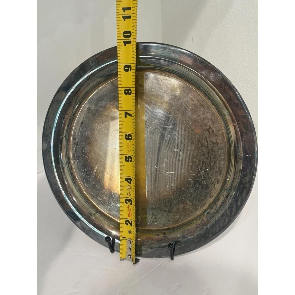 Wallace Silversmiths Vintage Silver plate Symbol Of America Dish made In USA